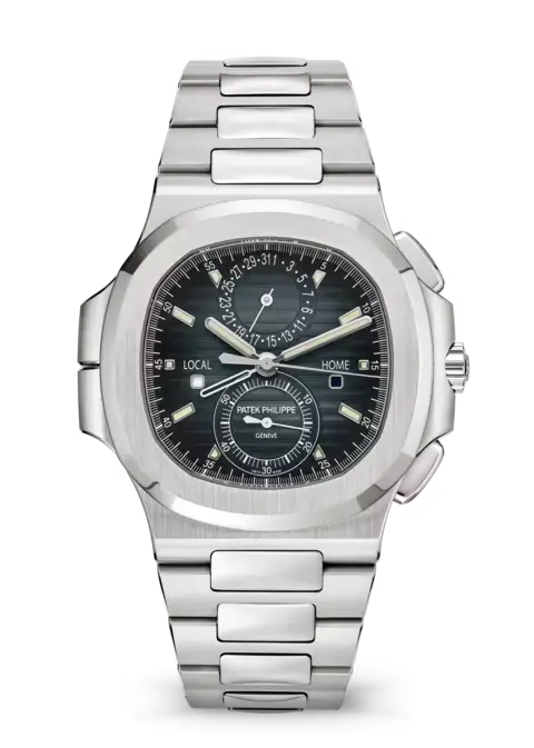 Patek Philippe Nautilus Travel Time Chronograph 5990/1A-011 – Stainless Steel, Blue Dial, 40.5 mm