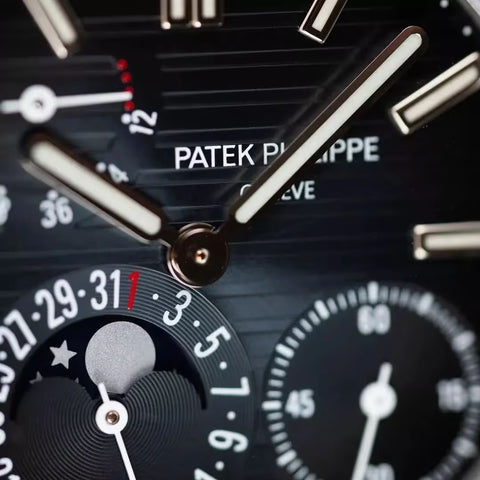 Patek Philippe, Nautilus, 5712/1A, Blue Dial, Moon Phase, Stainless Steel, 40mm