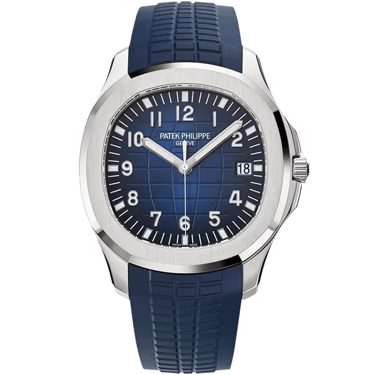 Patek Philippe Aquanaut 5168G-001 – White Gold, Blue Dial, 42.2mm