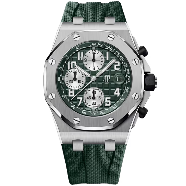 Audemars Piguet Royal Oak Chronograph 26238TI – Titanium, Green Dial, 41 mm